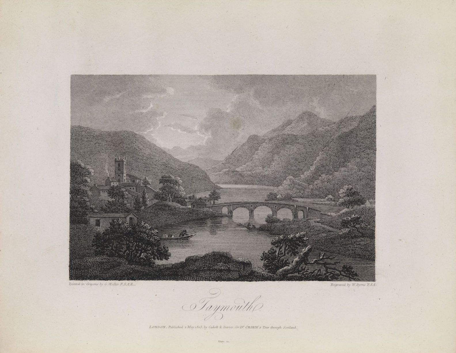 Illustration - [William Byrne after George Walker, 'Taymouth', engraving[AD3] , 1803] - c4.6